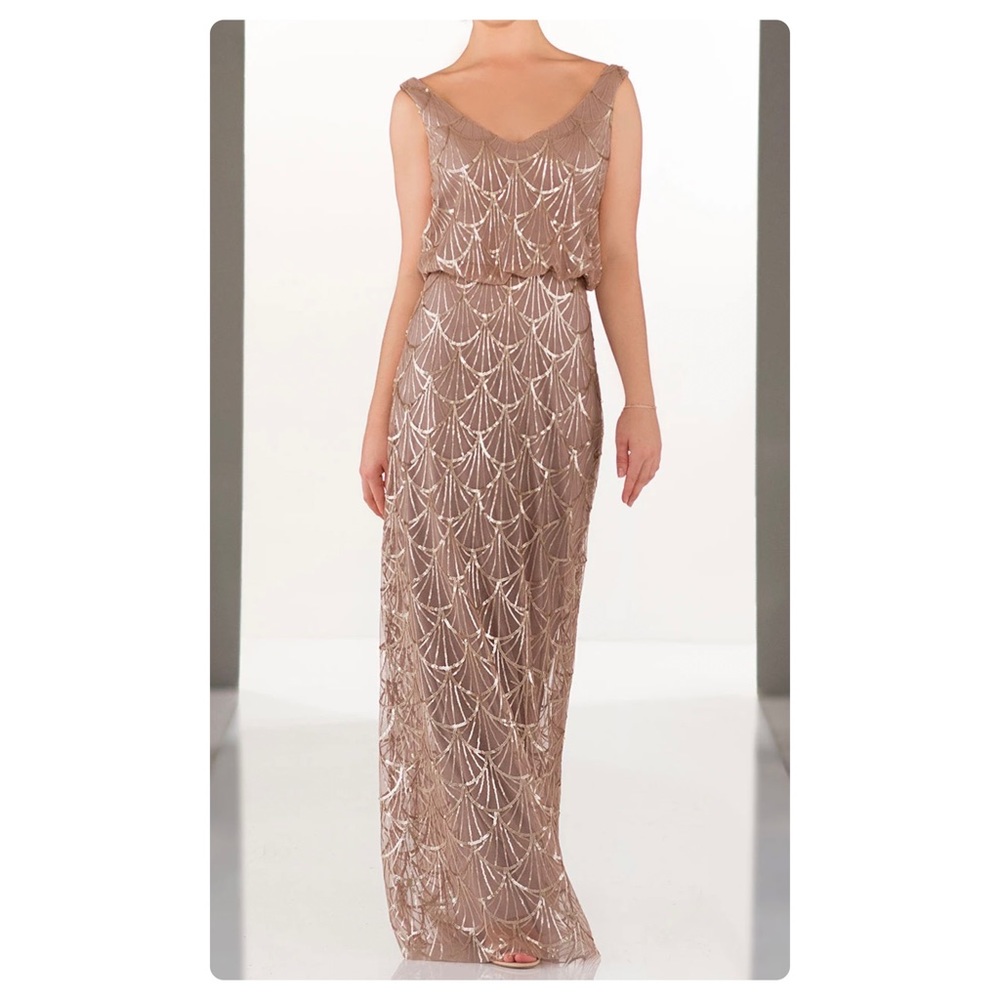 SORELLA VITA Elegant Brown Maxi Dress